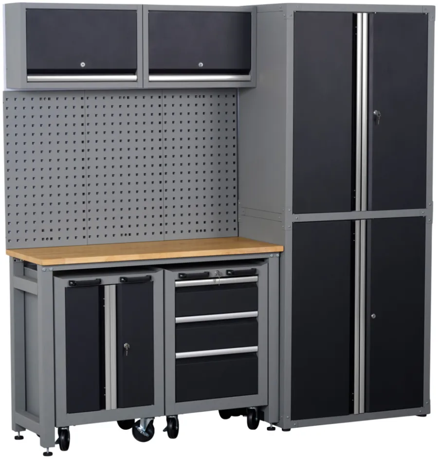Probuilder Garasjeinnredning 1900 x 1860 x 460 mm – | Arbeidsbord & Reoler
