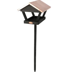 Gardenlife Bird fuglemater på stativ svart | Fuglefrø & -Hus