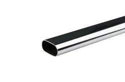 Garderobestang forkrommet 30 x 15 mm | Knagger & Knaggrekker|Garderobeinnredning