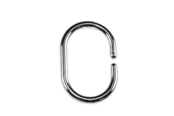 Geyser ® forhengsringer krom 12 stk. | Dusjforheng