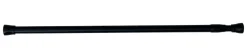 Geyser ® gardinstang svart 70–120 cm Ø22 mm | Dusjforheng