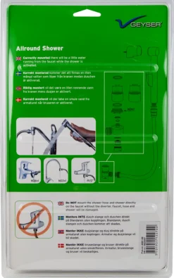 Geyser ® hånddusj til vannkranen | Dusjhoder & -Slanger