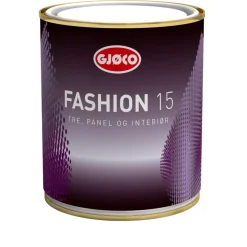 Gjøco Fashion 15 silkematt oljemaling 0,68 liter – Varg 362 | Tre- Og Metallmaling|Veggmaling