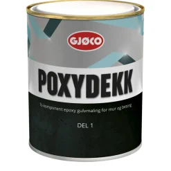 Gjøco Poxydekk 0,7 liter - Del 1 | Veggmaling|Gulvmaling