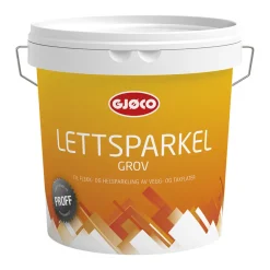 Gjøco Proff Lettsparkel grov 3 liter | Sparkelmasse