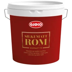 Gjøco Silkematt Rom akrylmaling 2,7 liter - Myrull 333 | Veggmaling
