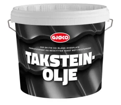 Gjøco Taksteinolje svart 10 liter | Takpapp & Asfalt|Tak-, Mur- & Sokkelmaling