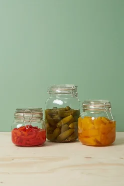 DAY Glasskrukke med patentlokk 0,5 liter | Oppbevaringsglass