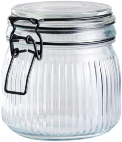 DAY Glasskrukke riflet 0,5 liter - | Oppbevaringsglass