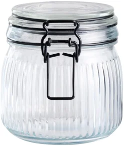DAY Glasskrukke riflet 0,5 liter - | Oppbevaringsglass