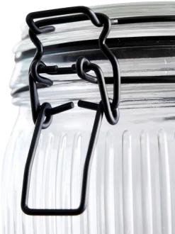 DAY Glasskrukke riflet 0,5 liter - | Oppbevaringsglass