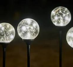 Stemning Glasskuler på spyd 50 LED 5-pk. | Dekorativ Belysning - Innendørs