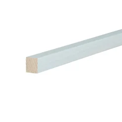 Rindalslist Glattkant 12x21x2400 mm malt furu | Lister