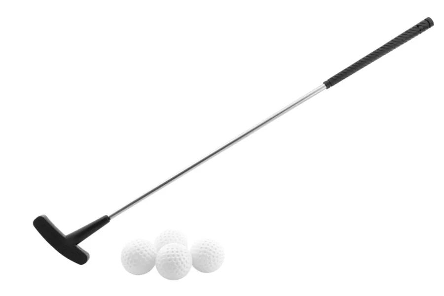 Ud & Leg Golfkølle med 4 baller | Spill & Underholdning