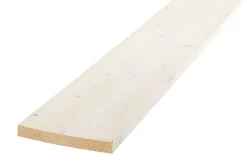 Moelven Gran 19 x 148 x 4800 mm rektangulær kledning | Ubehandlet Tre