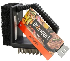 Grillexpert Grillbørste 3-i-1 - | Grilltilbehør