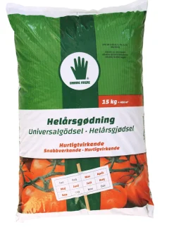 Grønne Fingre® helårsgjødsel 15 kg | Gjødsel