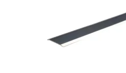 Gulvprofil børstet stål - 2,1 x 31 mm x 0,9 m | Profillister