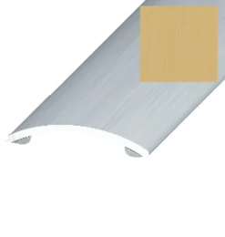 Gulvprofil matt gull - 3,2 x 30 mm x 0,9 m | Profillister