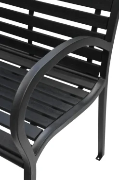 Sunlife Hagebenk Amsterdam svart 125 x 60 cm - ® | Sesongavslutning|Hagebenker