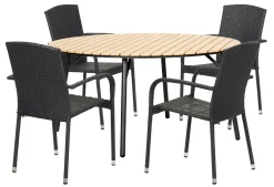 Sunlife Hagebord Nebraska stål/nonwood Ø150 cm - ® | Sesongavslutning|Hagebord