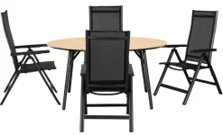 Sunlife Hagebord Nebraska stål/nonwood Ø150 cm - ® | Sesongavslutning|Hagebord