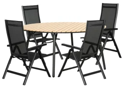 Sunlife Hagebord Nebraska stål/nonwood Ø150 cm - ® | Sesongavslutning|Hagebord