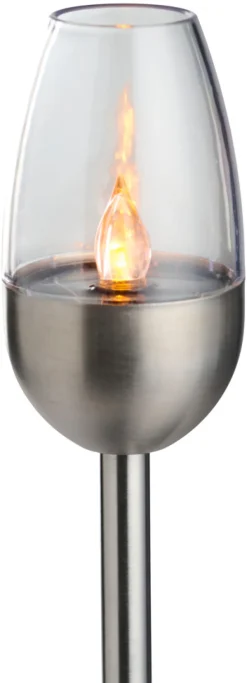 Garden Hagefakler med solceller 38 cm 4-pk. - ® | Solcellelamper