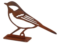 Gardenlife Land Hagefigur kjøttmeis H10 cm | Lys & Hagedekorasjoner
