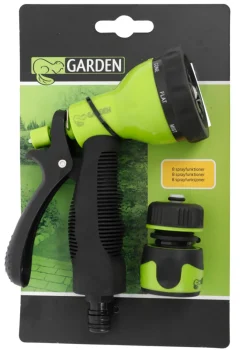 Garden Hagepistol med 8 sprayfunksjoner 1/2" – ® | Koblinger & Sprøytepistoler