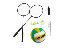 Ud & Leg Hagespill 2-i-1 volleyball/badminton - | Sesongavslutning|Spill & Underholdning