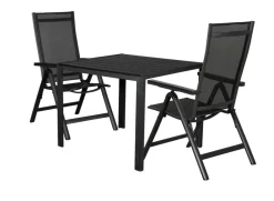 Sunlife Hagestol Kingston 6 posisjoner svart - ® | Sesongavslutning|Hagestoler
