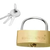 Millarco Hengelås 50 mm messing | Hengelåser