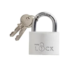 The Lock Hengelås m/to nøkler 50 mm aluminium | Hengelåser