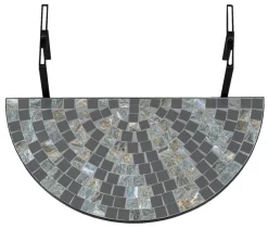 Sunlife Hengende balkongbord Rom mosaikk 70 x 36 cm - ® | Kafébord Og Stoler|Hagebord