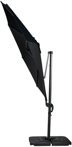 Sunlife Hengeparasoll Washington Ø300 cm svart - ® | Sesongavslutning|Parasoller Og Markiser