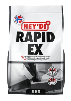 Hey'di Rapix EX mørtel 5 kg | Sement & Mørtel