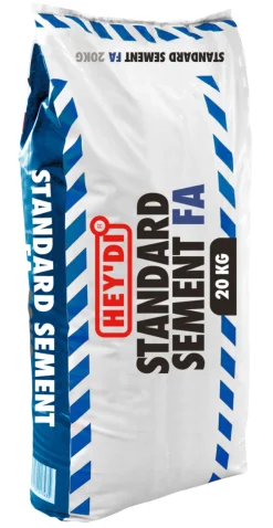 Hey'di Standard sement FA 20 kg | Sement & Mørtel