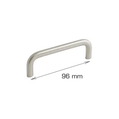 Home it Håndtak U-form stål 96 mm - 2 stk. | Grep & Hengsler