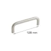 Home it Håndtak U-form stål 128 mm - 2 stk. | Grep & Hengsler