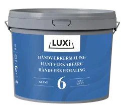 Luxi Håndverkermaling glans 6 10,9 liter - | Veggmaling