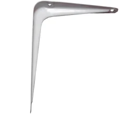 Home it Hylleknekt lett 100 x 125 mm hvit | Veggskinner & Hylleknekter