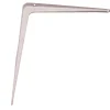 Home it Hylleknekt lett 300 x 350 mm hvit | Veggskinner & Hylleknekter