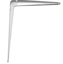 Home it Hylleknekt lett 200 x 250 mm hvit | Veggskinner & Hylleknekter