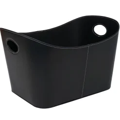Ignite Nordic vedkurv PU-skinn 54 x 41 x 34 cm | Tilbehør Til Vedovner