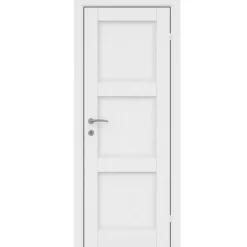 Torso Innerdør Fashion 3 massiv hvit 82,5 x 204 cm | Dører & Karmer