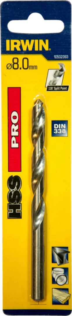 Irwin HSS Pro bor 8 mm | Bor & Bits