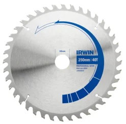 Irwin sirkelsagblad Ø250 x 30 mm - 40T | Sagblader