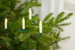 Stemning Juletrelys LED med klips 10 stk. H10,5 cm | Juledekorasjoner