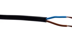 Elworks Kabel flat 2x0,75 mm² 10 meter med jord | Kabler & Ledninger